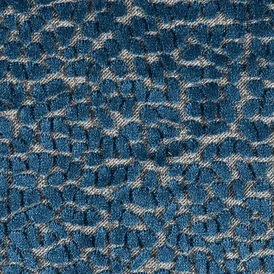 Jelly Beanz in Sapphire, a patterned woven fabric in polyester and viscose. Ideal for upholstery, drapery and pillows. Shop samples online